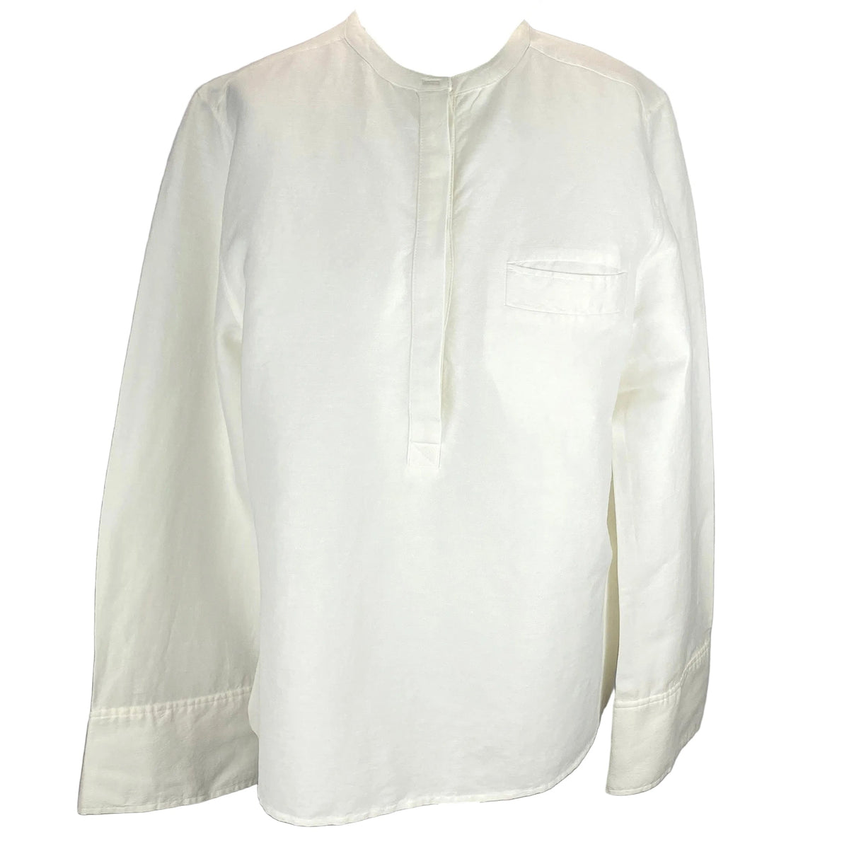 Toteme Ivory Linen Mix Oversized Tunic XS-L