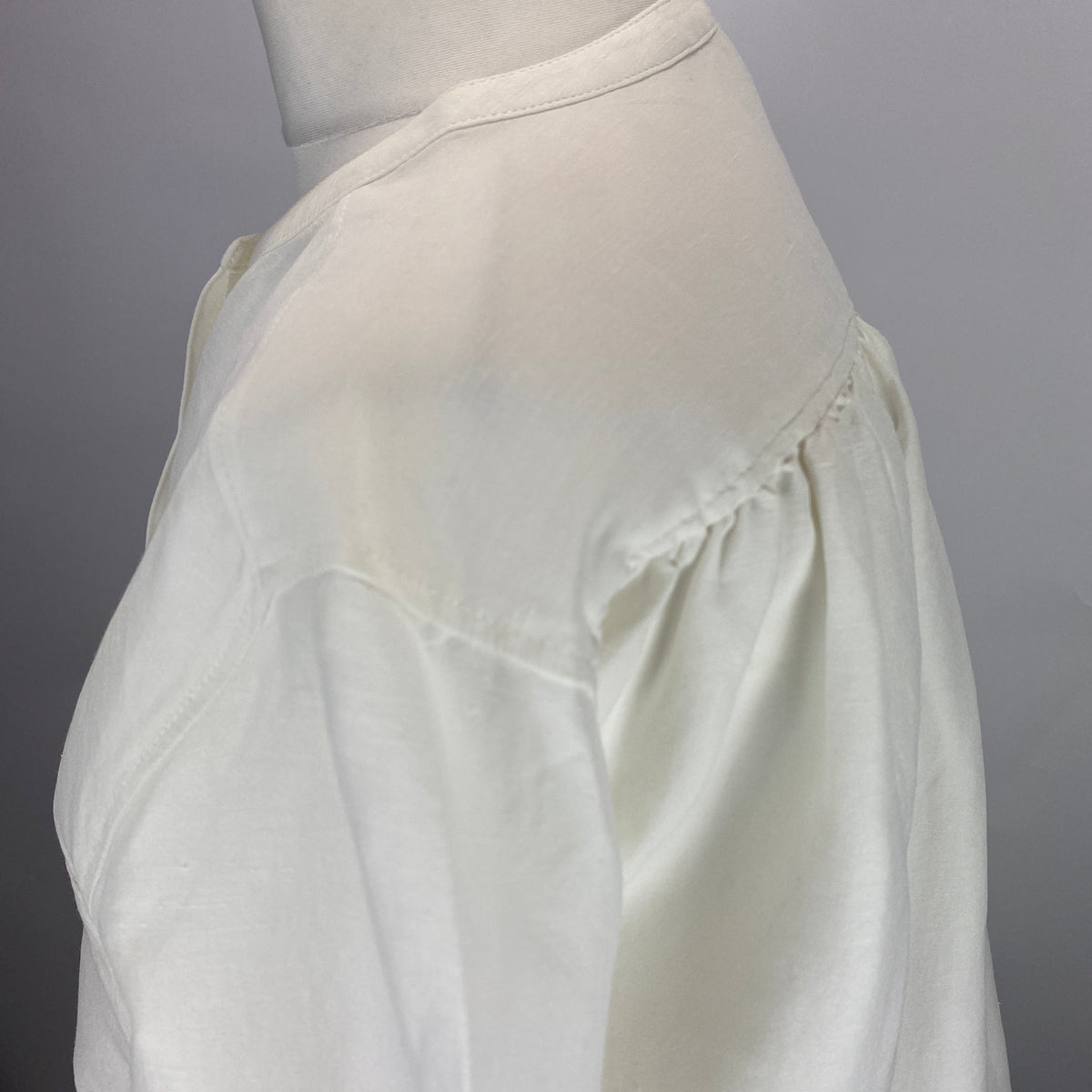 Toteme Ivory Linen Mix Oversized Tunic XS-L