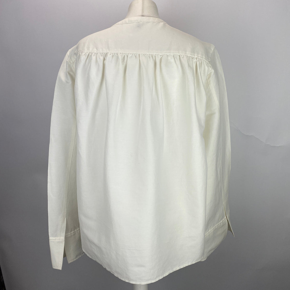 Toteme Ivory Linen Mix Oversized Tunic XS-L