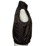 Brunello Cucinelli £2650 Charcoal Cashmere Knit Reversible Gilet L