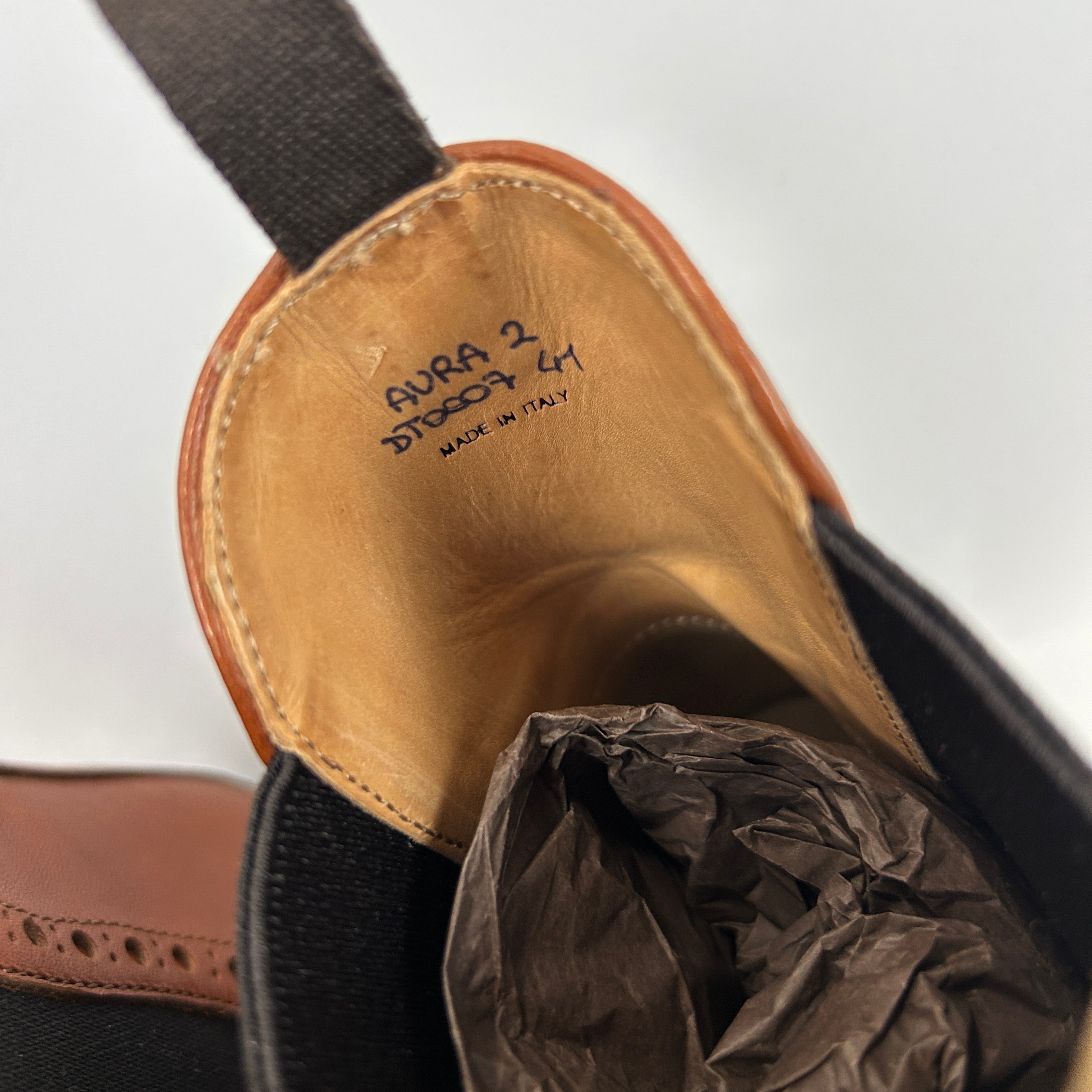 Church's New £975 Tan Leather Brogue Ankle Boots 41