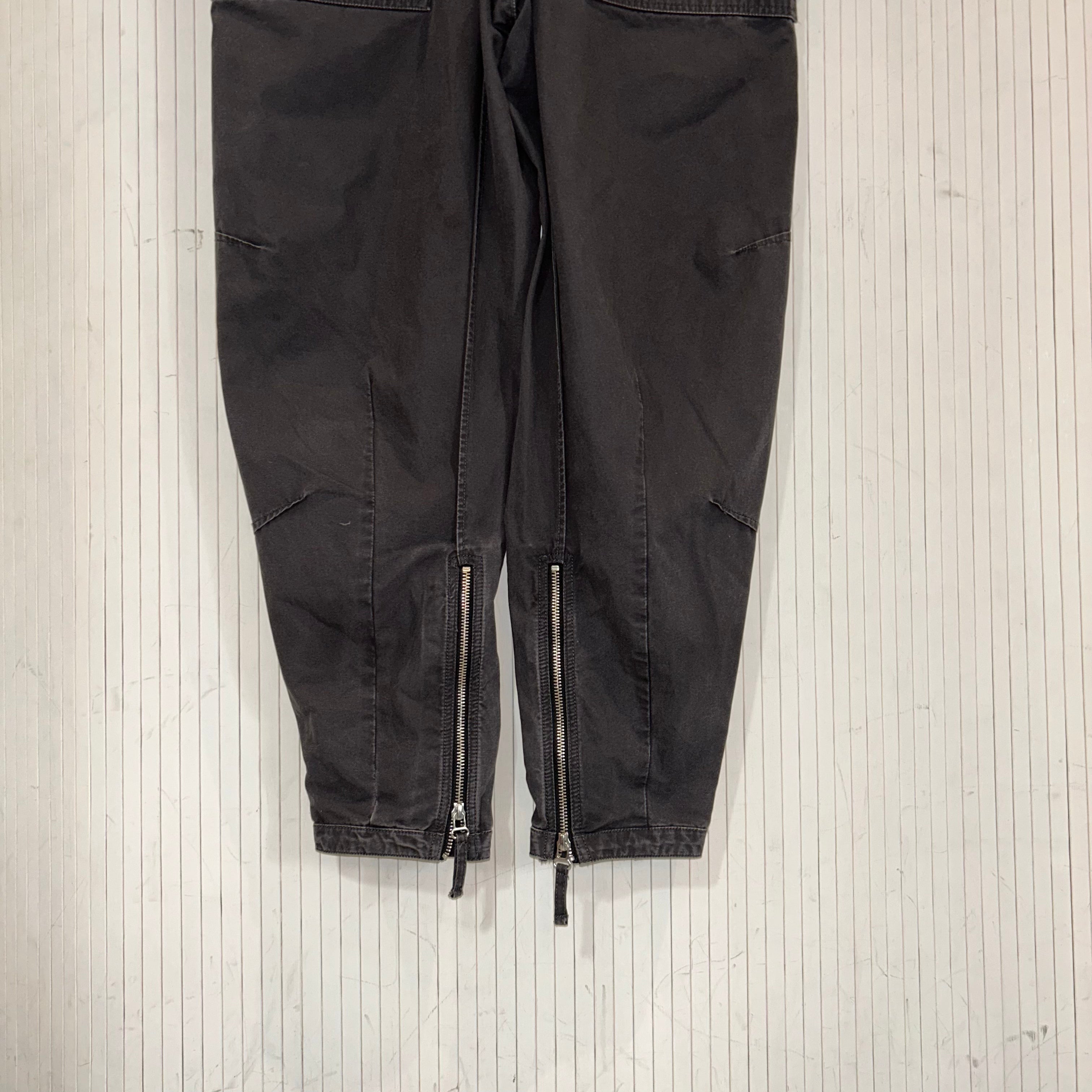 Isabel Marant Etoile Grey Cotton Zippered Jumpsuit XS/S