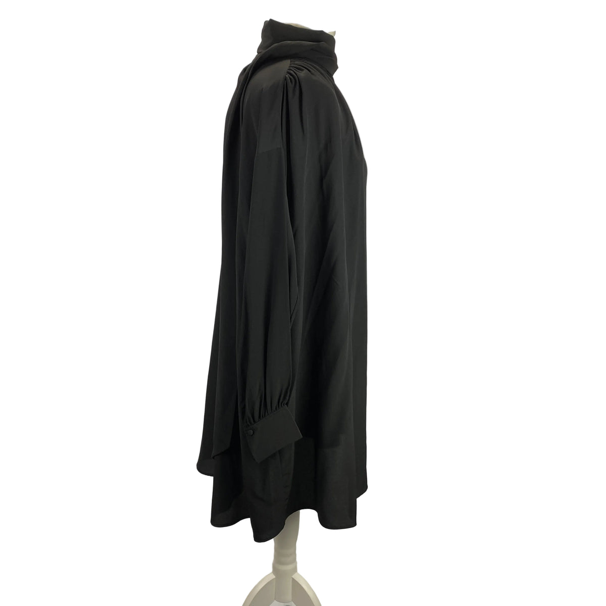 Chloe New £1570 Black Silk Chiffon Dress XXS-S
