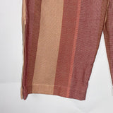 Marrakshi Life £400 Pink & Ruby Stripe Pull-On Pants XS