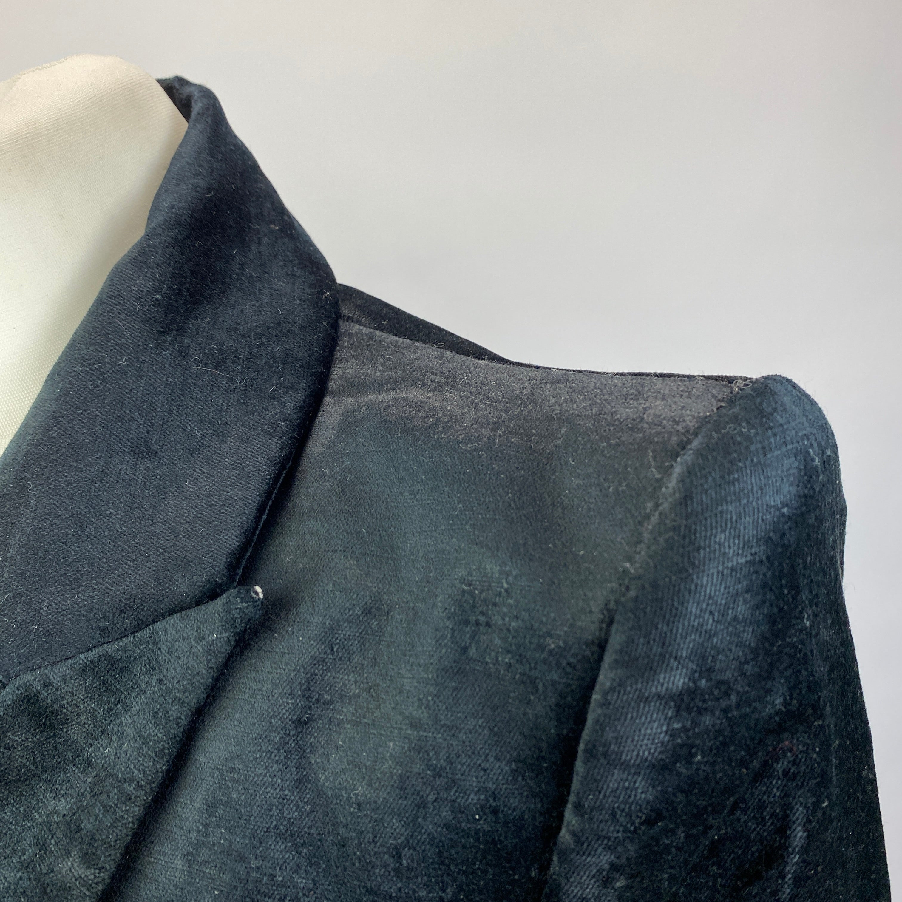 Veronica Beard New $700 Black Velvet Elam Dickey Jacket XXS