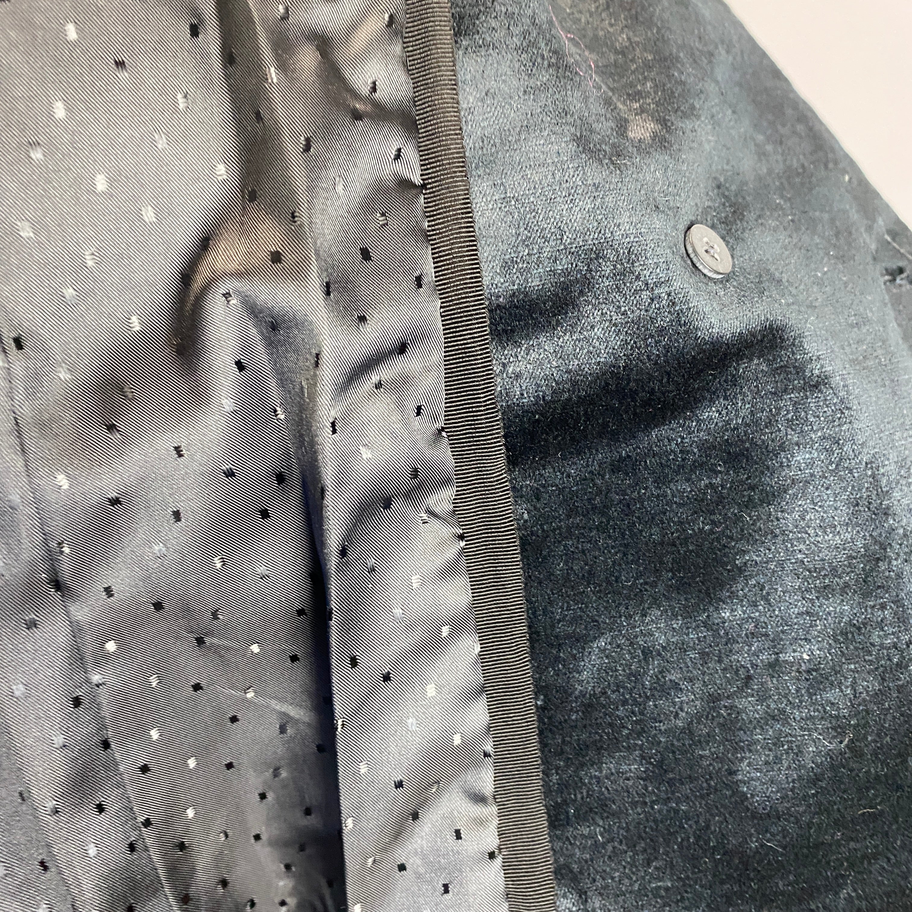 Veronica Beard New $700 Black Velvet Elam Dickey Jacket XXS