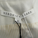 Veronica Beard £548 Brand New Braeton Dickey Jacket White S
