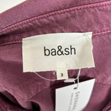 Ba&sh Soft Rose Denim Jumpsuit L