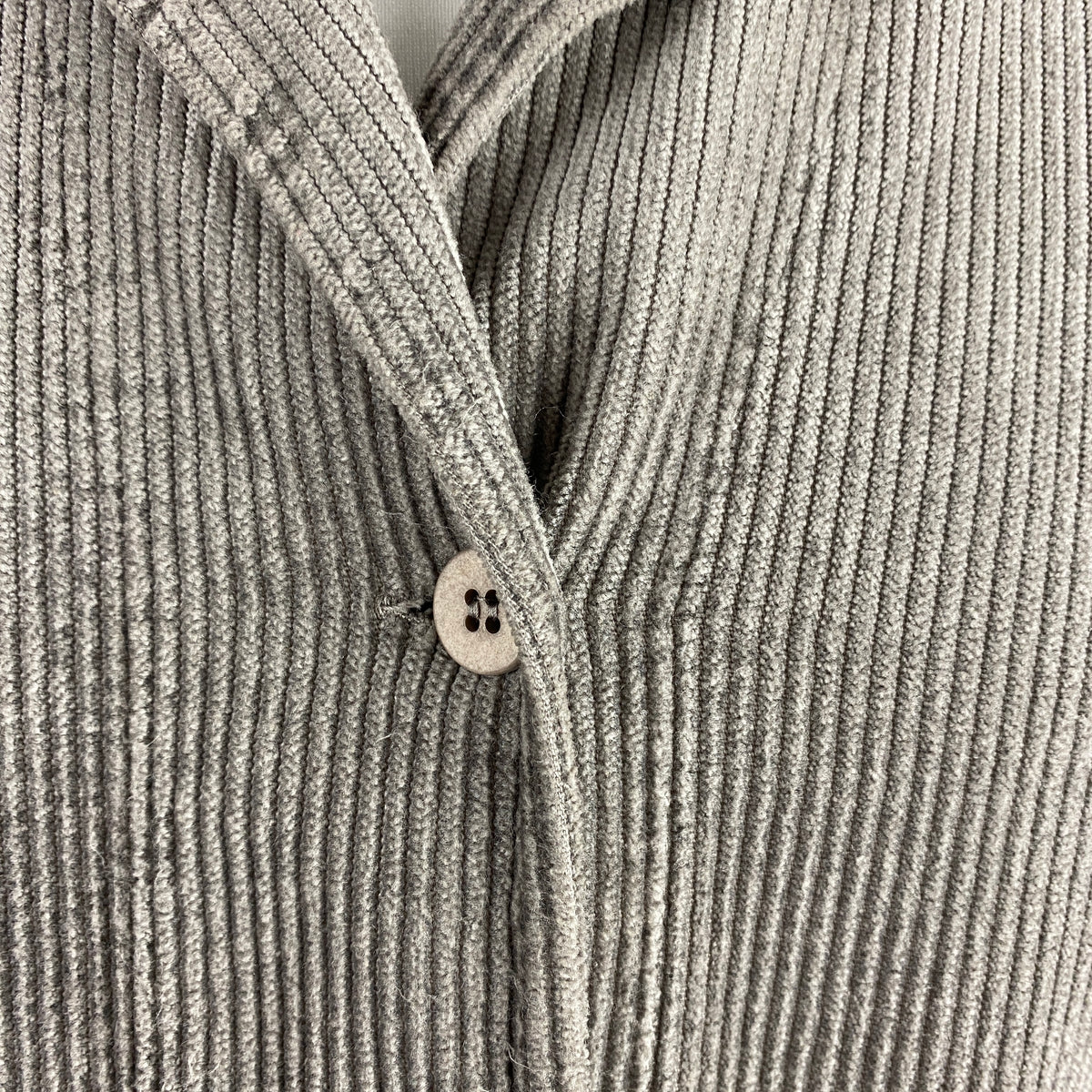 Transit Stone Velvet Corduroy Lightweight Jacket S