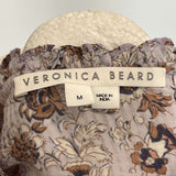 Veronica Beard Brand New Lilac Floral Cotton Shirt M