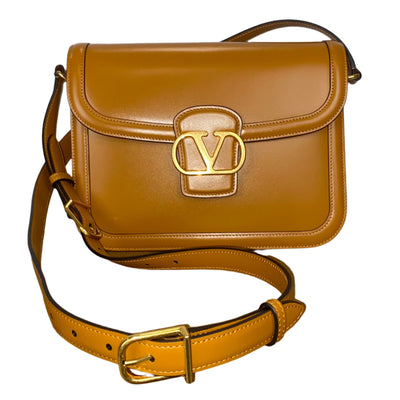 Valentino Brand New £2950 Camel 9to5 Shoulderbag