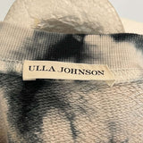 Ulla Johnson Black & Cream Tie Dye Sweatshirt L