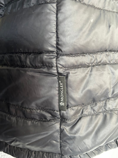 Moncler Black Short Padded Down Jacket S