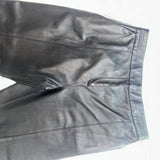 Me&Em Leather Straight Leg Trousers M