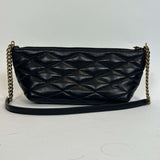 Saint Laurent £945 Small Black Quilted Leather Chain Bag