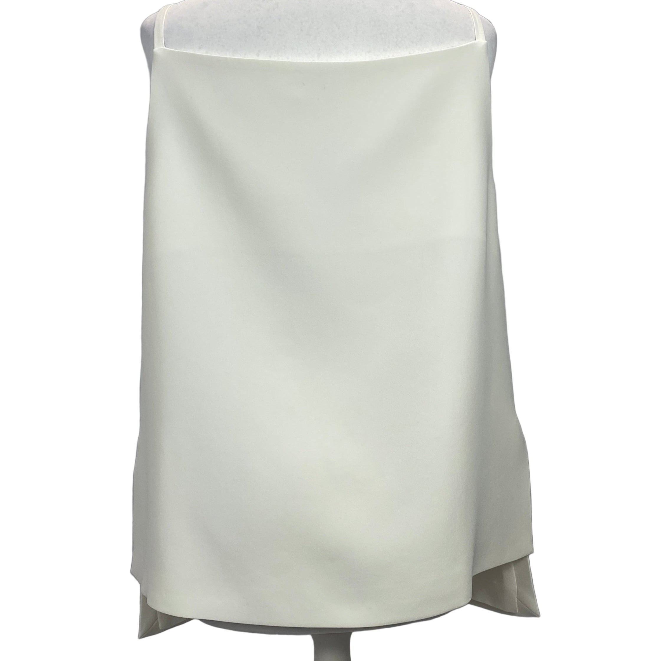 Raey Ivory Crepe De Chine Tabard Top L