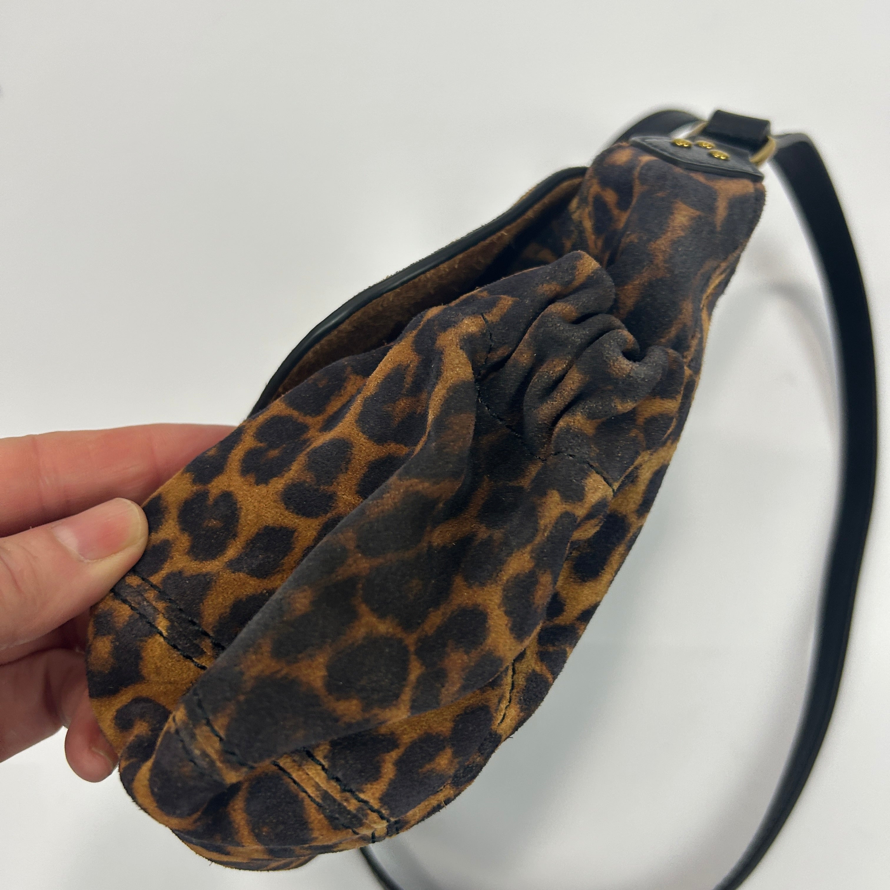 Jerome Dreyfuss New £600 Small Leopard Helmut Shoulderbag