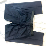 Celine Brand New Navy Wool Straight Leg Trousers M