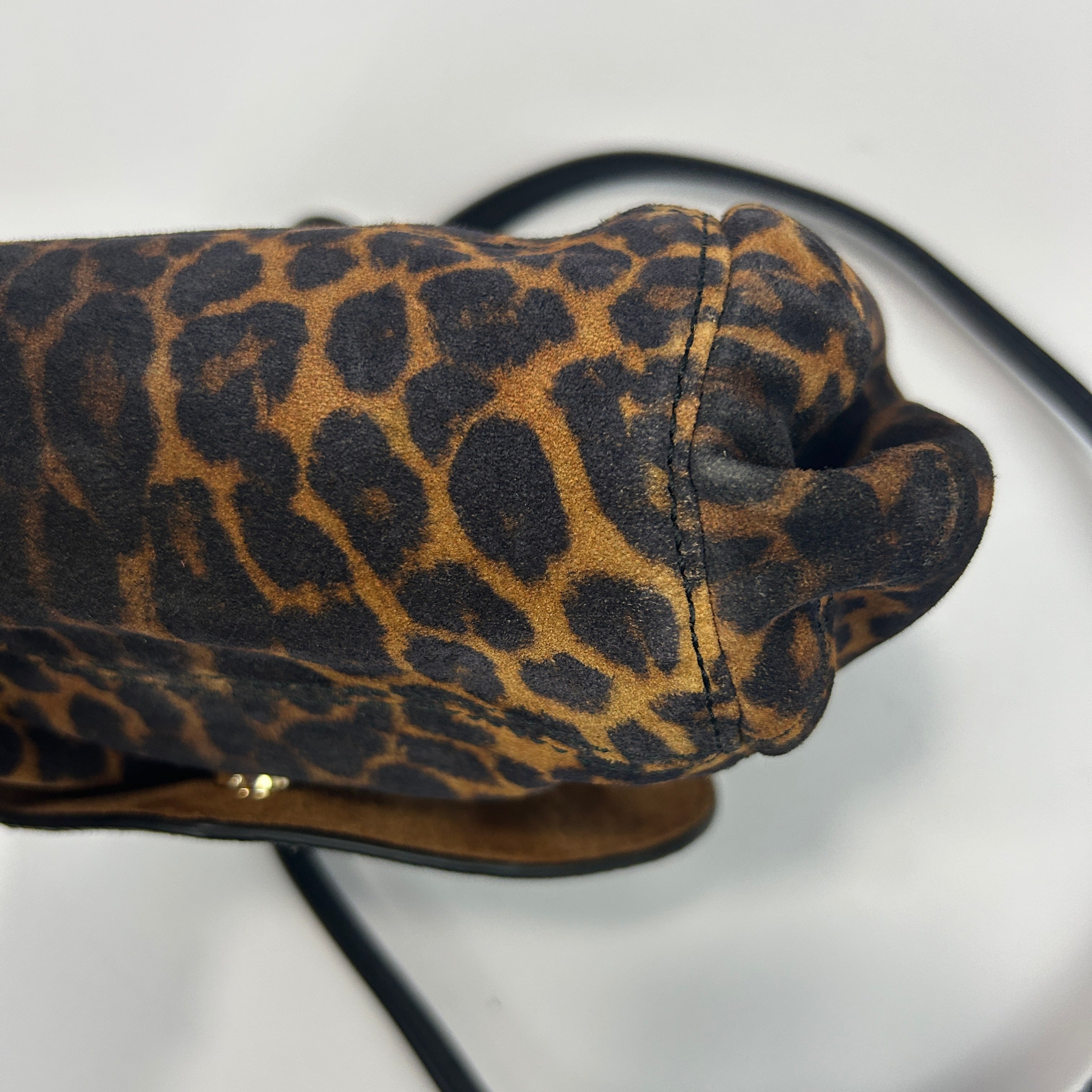 Jerome Dreyfuss New £600 Small Leopard Helmut Shoulderbag