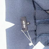 Me&Em Navy Belted Bow Detail Tuxedo Pants S