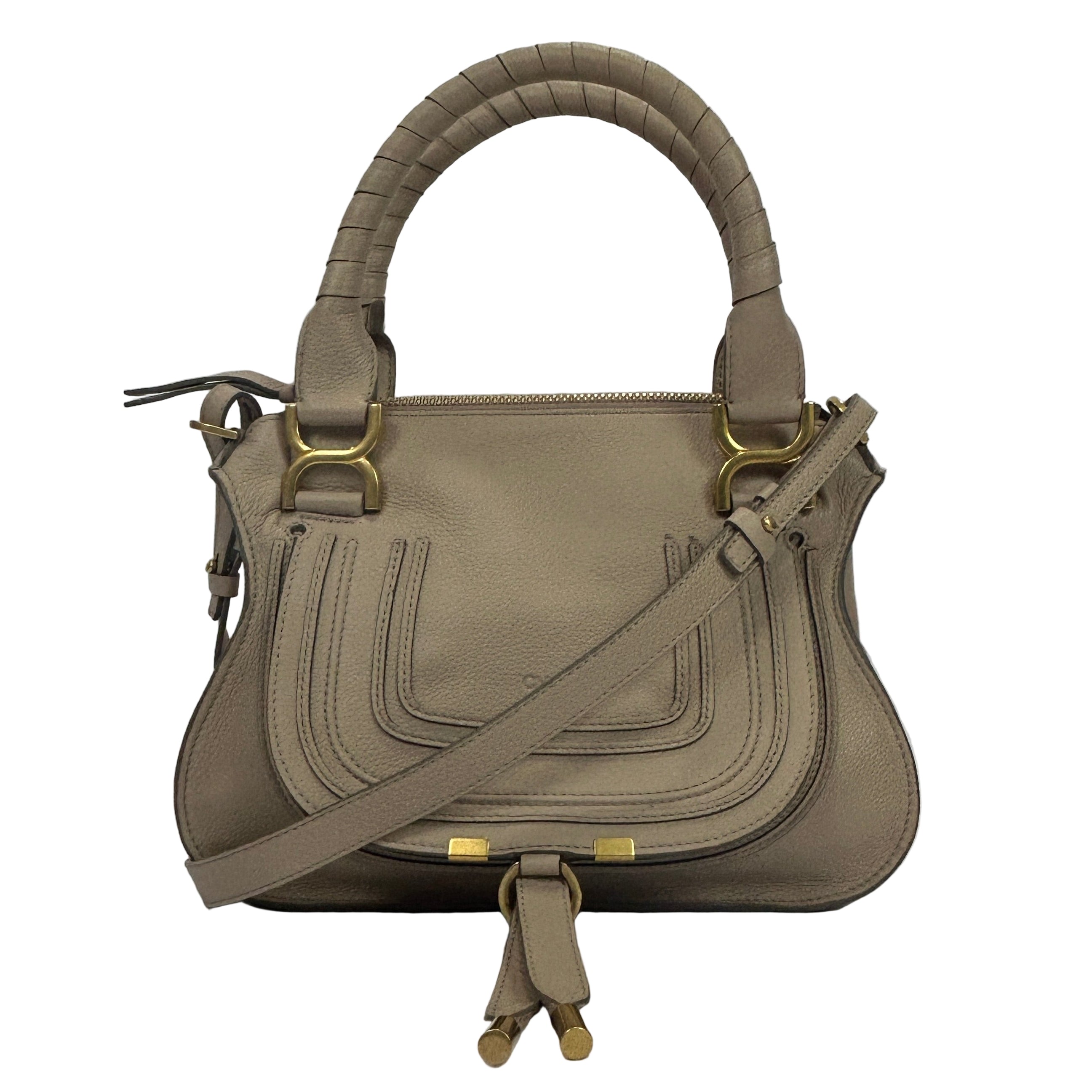 Chloe £1690 Cream Small Marcie Shoulderbag