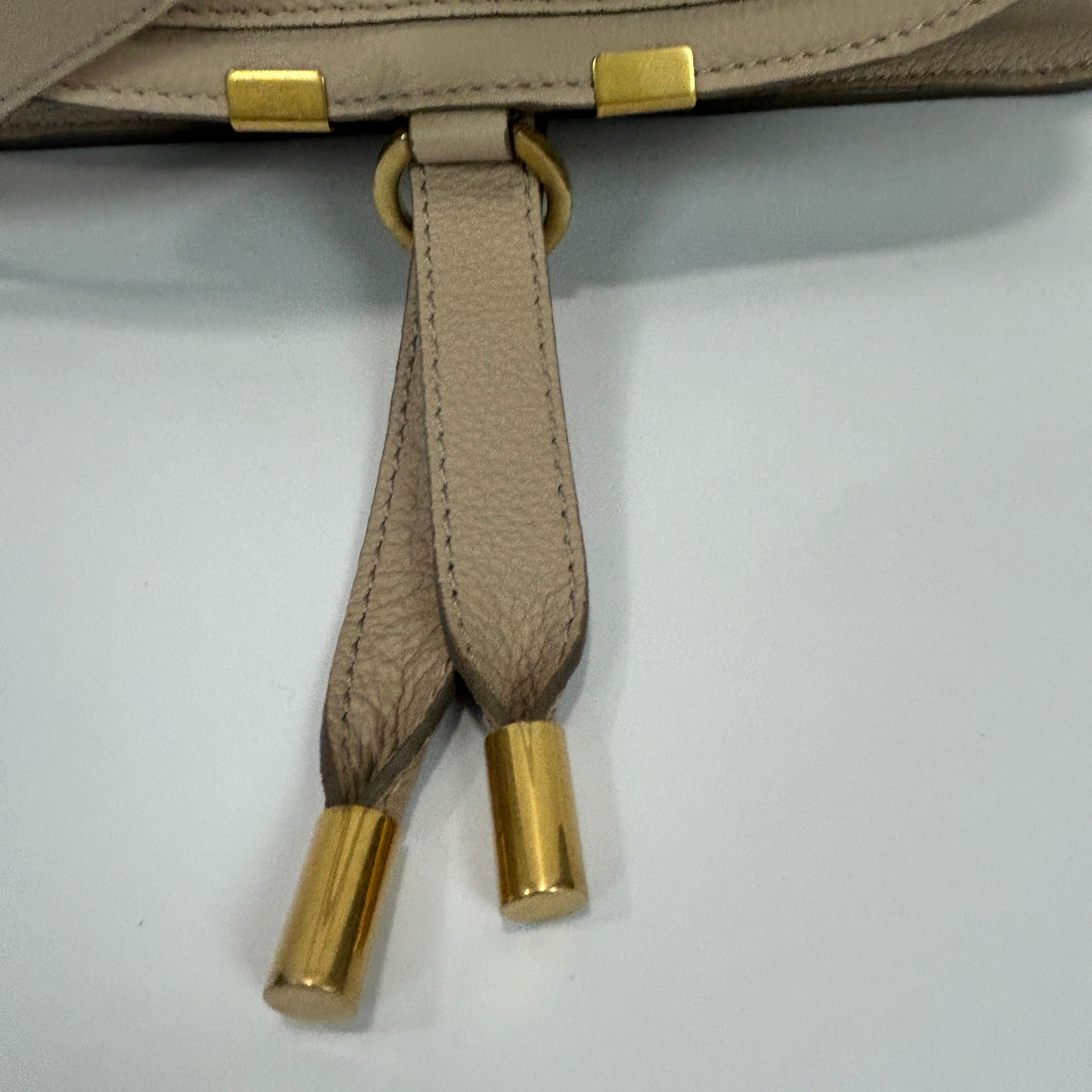 Chloe £1690 Cream Small Marcie Shoulderbag