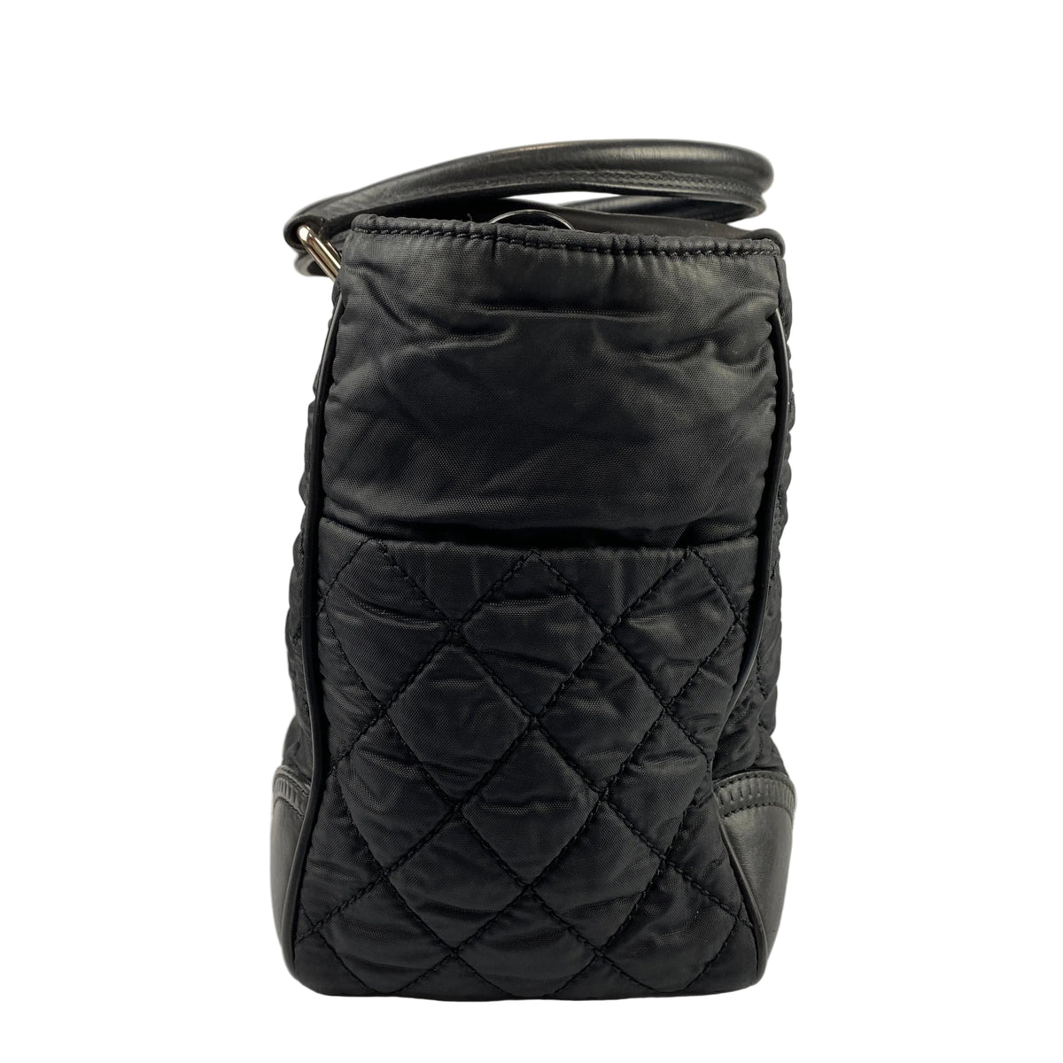 Chanel Black Quilted Paris New York Tote Bag