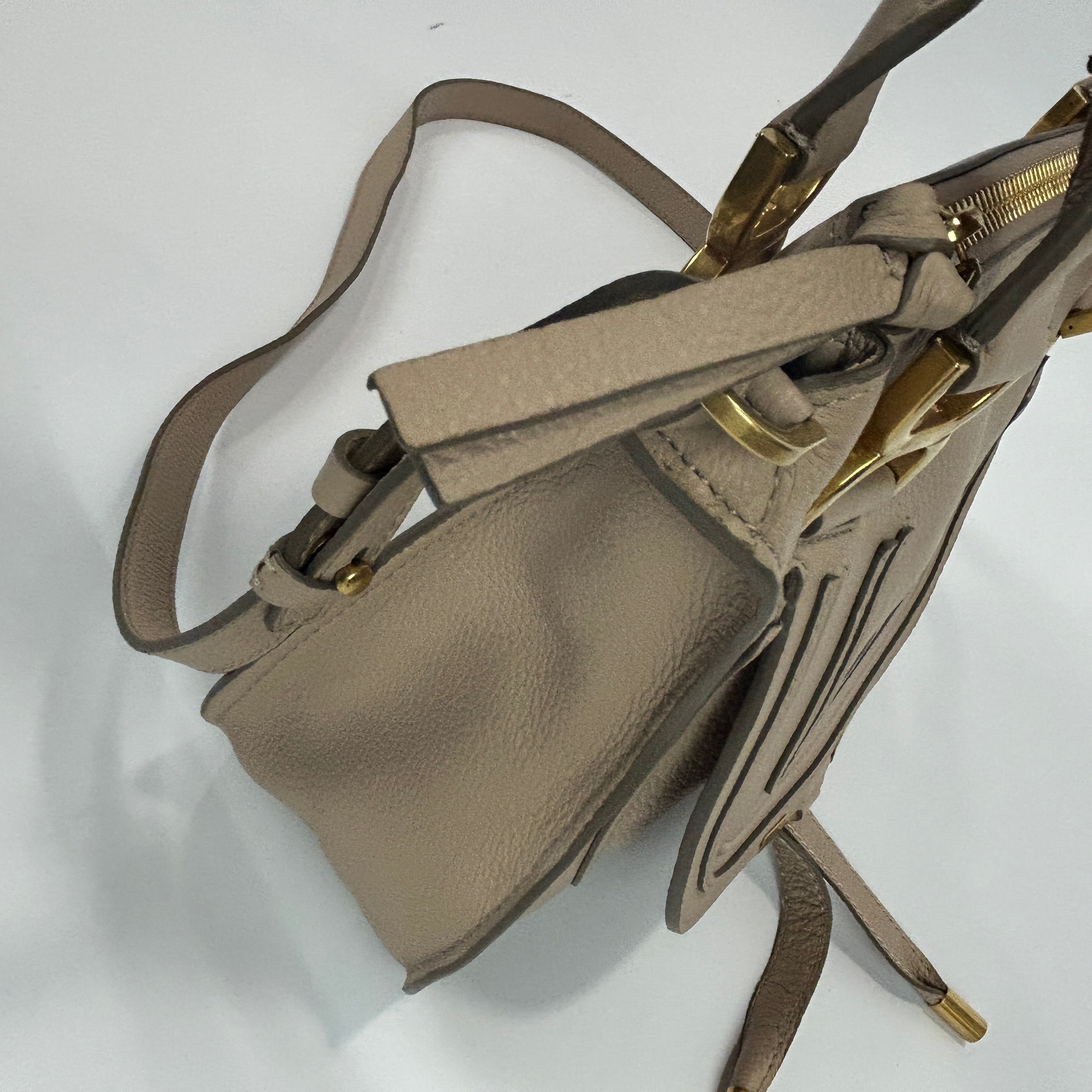 Chloe £1690 Cream Small Marcie Shoulderbag