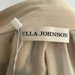 Ulla Johnson Beige Tan & Teal Tiered Skirt XS