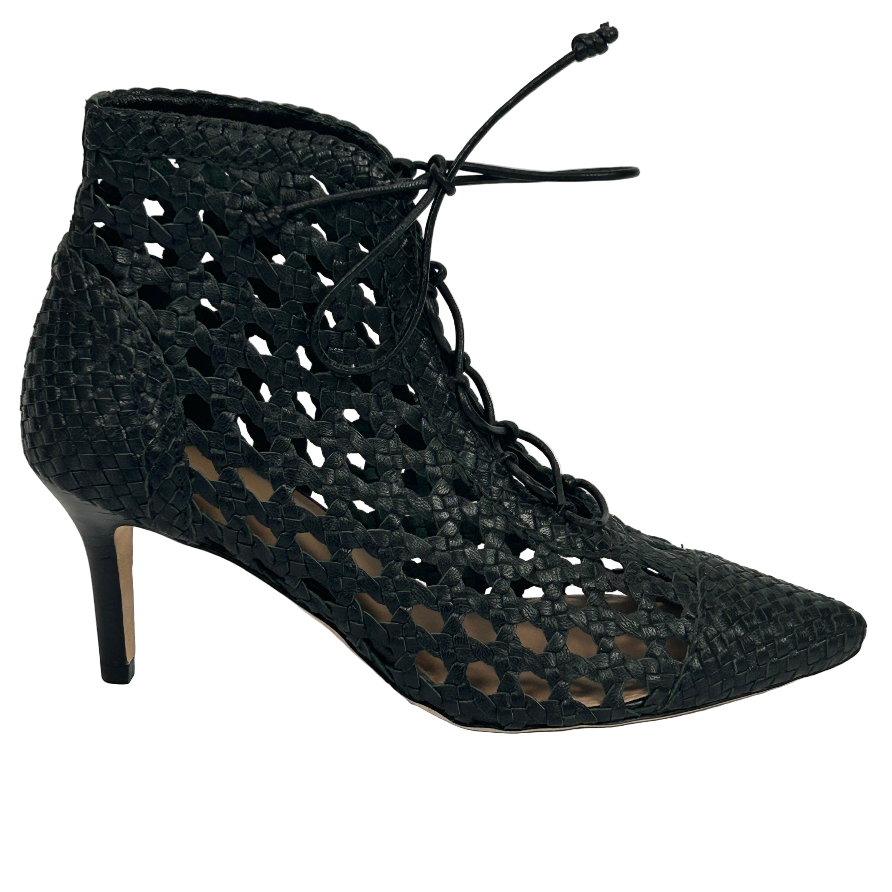 Ulla Johnson New £495 Black Elicia Ankle Boots 38
