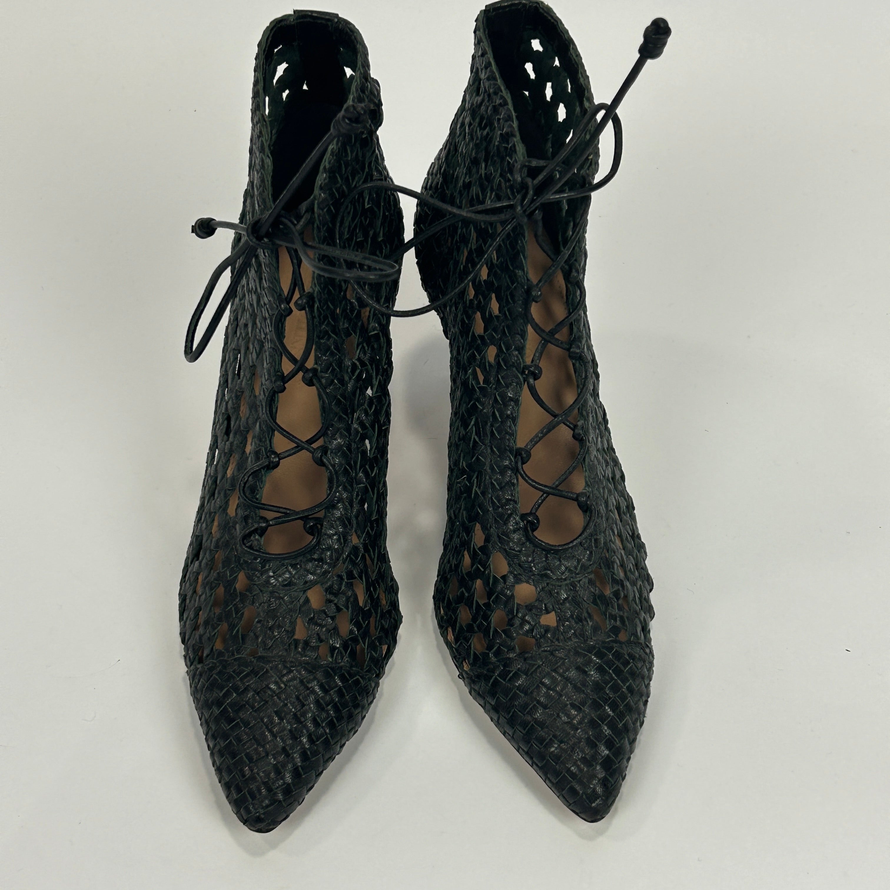 Ulla Johnson New £495 Black Elicia Ankle Boots 38