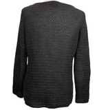 A.P.C. Black Open Knit Jumper S