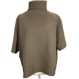 Weekend Max Mara Mocha Short Sleeve Jumper S/M