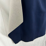 Marni_ Navy Bonded Jersey Asymmetric A-Line Skirt XS/S