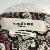 Isabel Marant Etoile Paisley Print One Shoulder Top XS