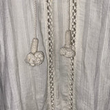 Ulla Johnson £300 Ecru Cotton & Lace Tunic Top S/M/L