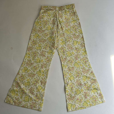 Zimmermann Lemon & Lime Print Linen Trousers XXS