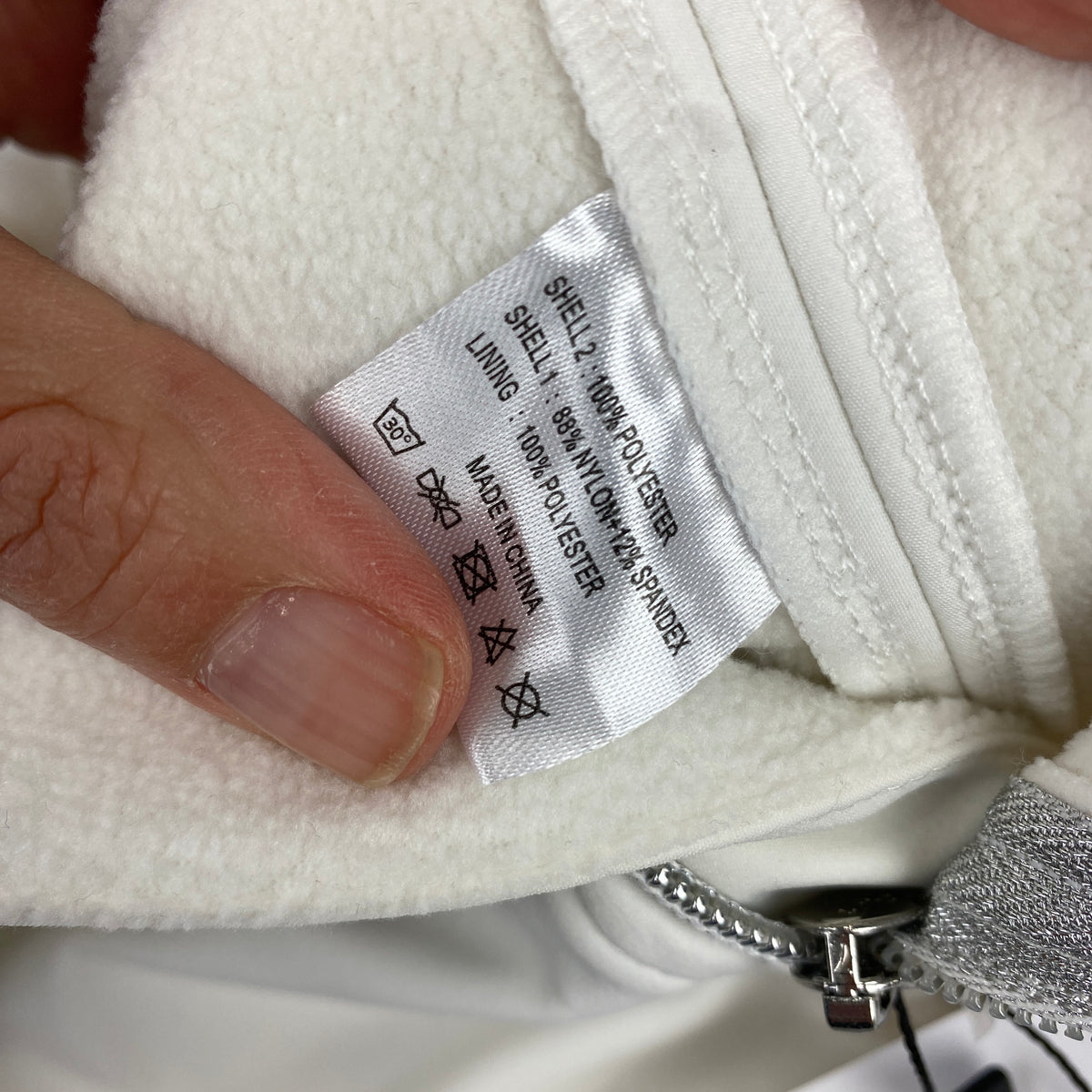 My Sunday Ski New £265 Ivory Quilted Salopettes S