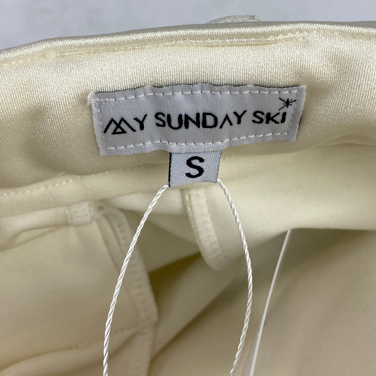 My Sunday Ski New £210 Cream Ski Pants S