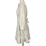 Anna Mason Ivory Broderie Anglais Dress XS