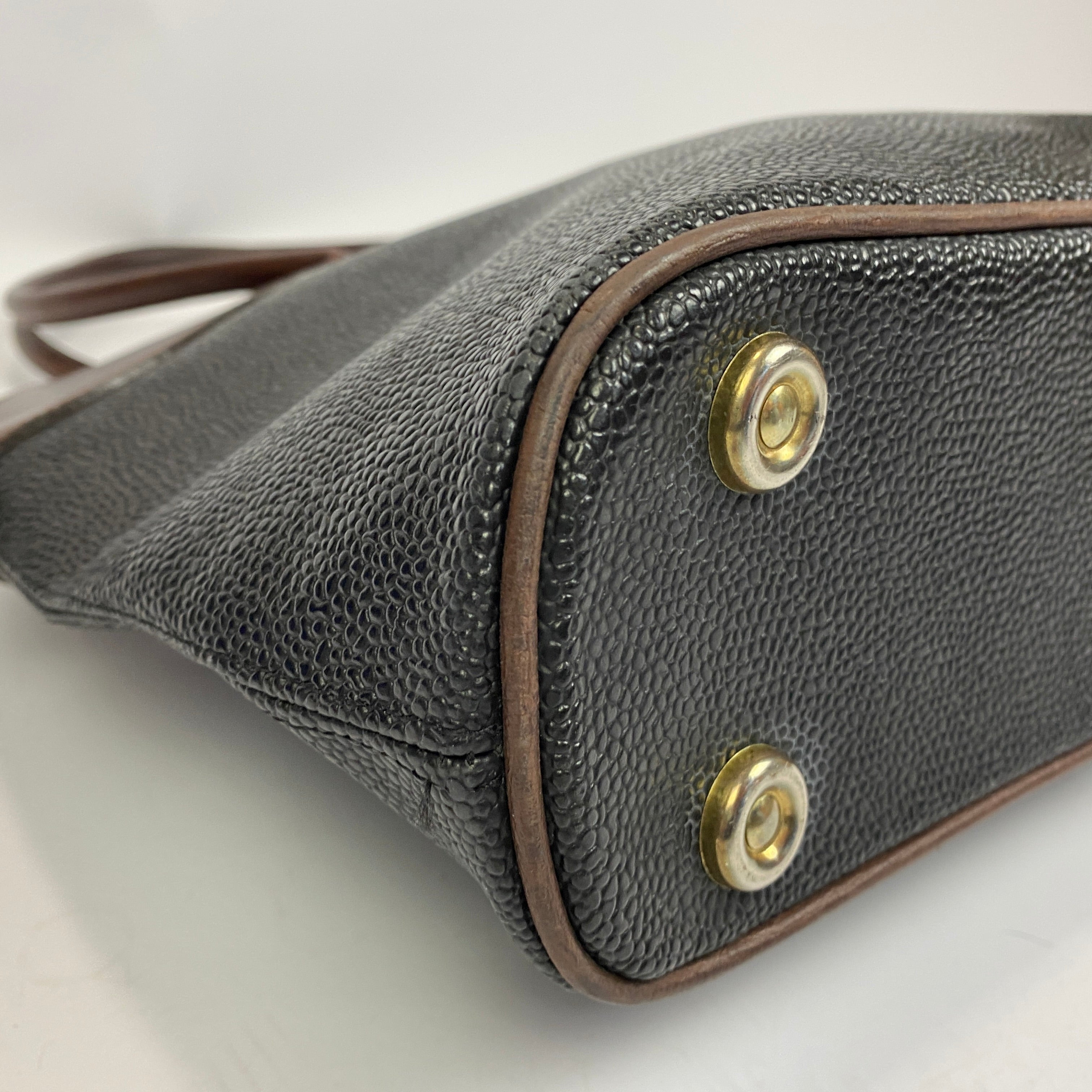 Mulberry Black & Oak Tetbury Tote Bag