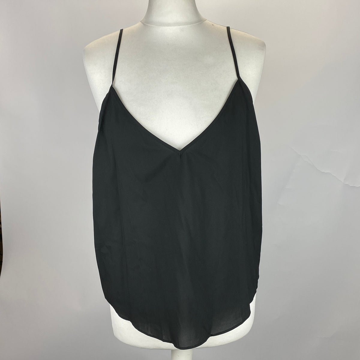 Veronica Beard New Black & Gold Chiffon Blouse M