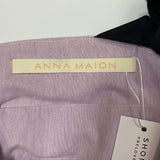 Anna Mason Brand New Lilac Cotton Mademoiselle Top M