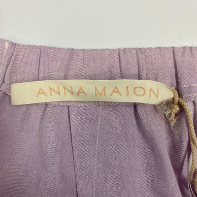 Anna Mason Brand New Lilac Cotton Mademoiselle Skirt XS