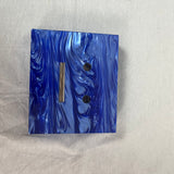 Acne Studios Rare Blue Marbled Vanessa Clutch or Trinket Box