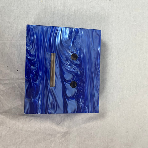 Acne Studios Rare Blue Marbled Vanessa Clutch or Trinket Box