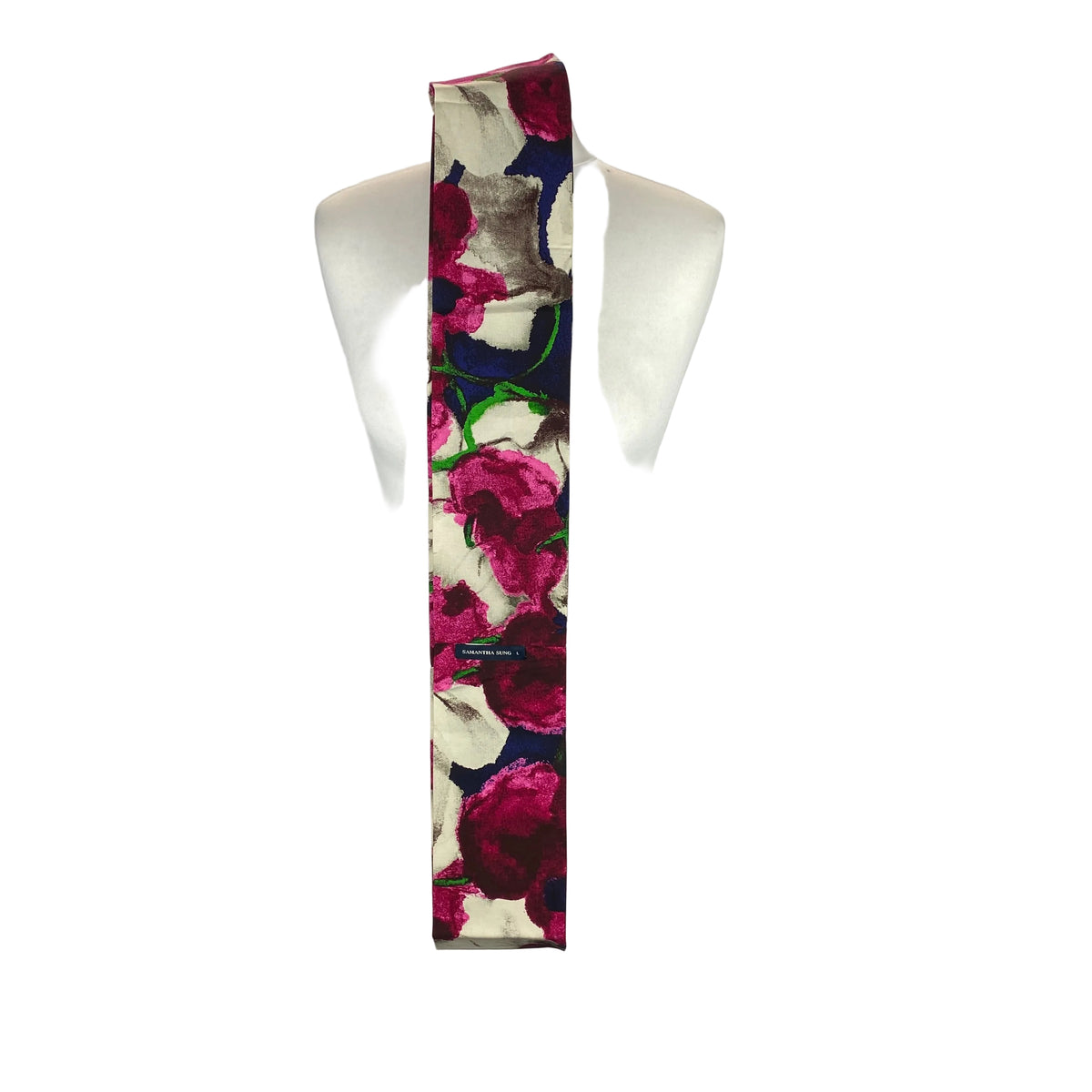 Samantha Sung £1450 Pink & Beige Aster Shirtdress XL