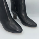 Chloe £750 Black Leather Ankle Boots 40