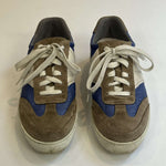 Dries Van Noten Blue White & Fawn Trainers 38