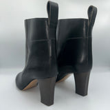 Chloe £750 Black Leather Ankle Boots 40